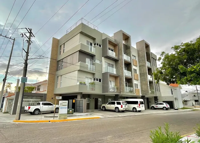 Apartamento Paseo Lomas, muy céntrico y equipado a 5 min playa Mazatlán