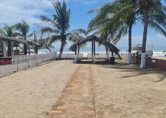 Apartamento Casa a pie de playa isla de la piedra Mazatlán